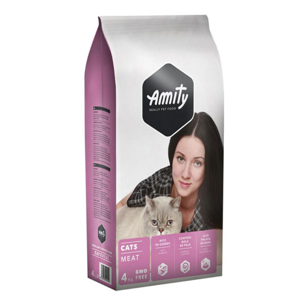 Amity Eco Line Gatos - Carne 4 Kg