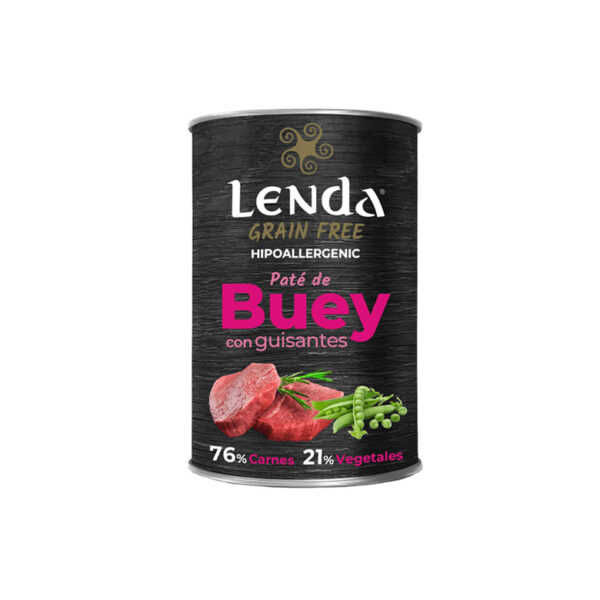 Lenda - Carne de Boi com ervilhas 400g