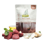 Isegrim Roots 410g - Veado e carne de caça com óleo de açafrão