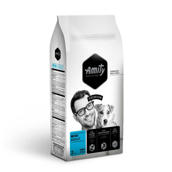 Amity Premium Mini Adulto - Atum e Salmão