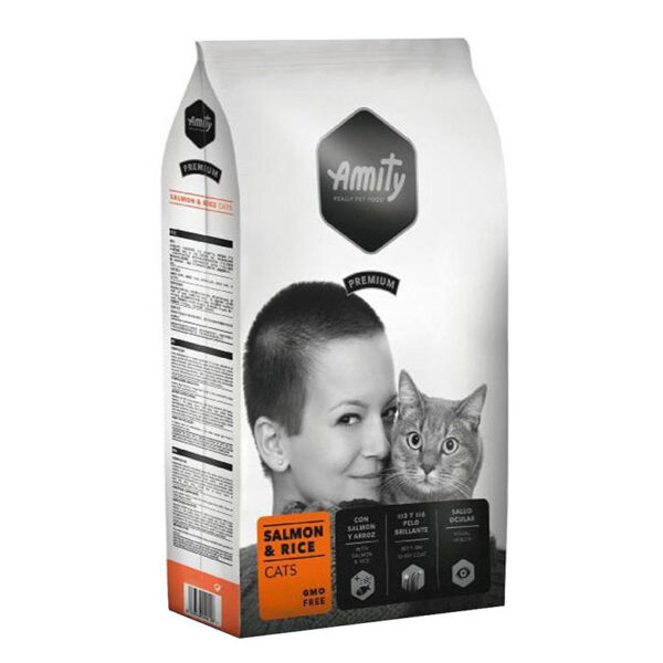 Amity Premium Gato - Salmão e Arroz