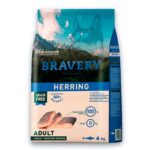 Bravery Cão Adulto Médio/Grande – Arenque Sem Cereais