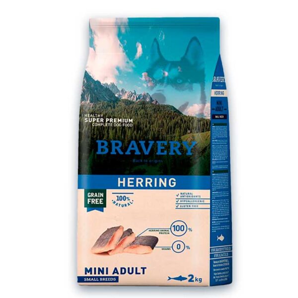 Bravery Adulto Mini – Arenque (Sem Cereais)