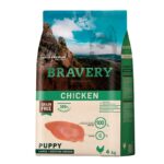 Bravery Puppy Médio/Grande – Frango (Sem Cereais)