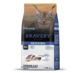 Bravery Gato Senior - Arenque Sem Cereais