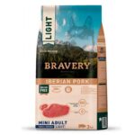 Bravery Cão Adulto Mini – Porco Ibérico Sem Cereais Light