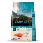 Bravery Cão Adulto Mini – Salmão Sem Cereais