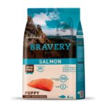 Bravery Cão Médio/Grande – Salmão Sem Cereais