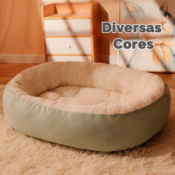 Cama Pet Pelúcia Conforto – Diversas Cores