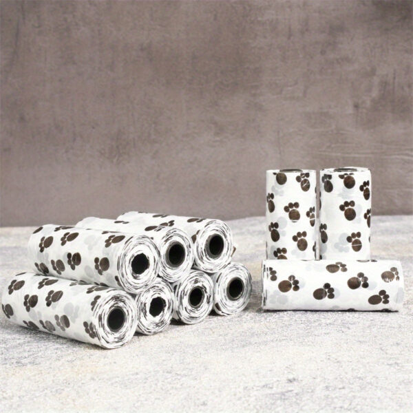 Sacos para fezes com patas - Pack 8 rolos