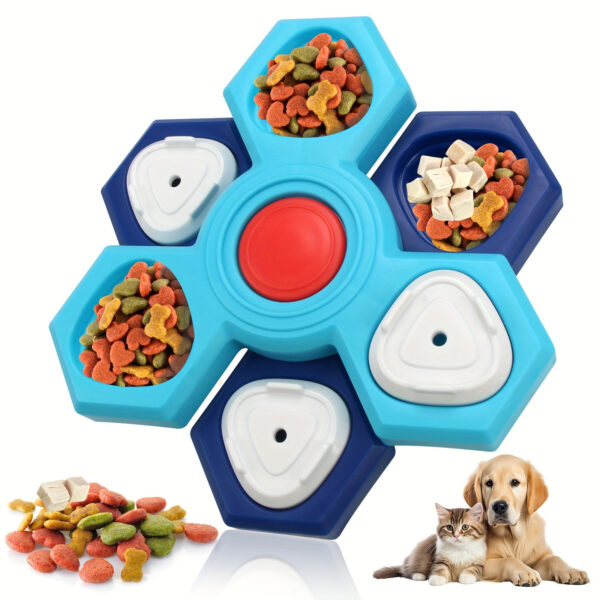 Brinquedo interativo comedouro inteligente para cães