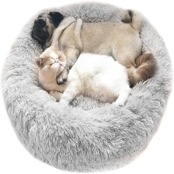 Cama Redonda Pet – Gato e Cachorro