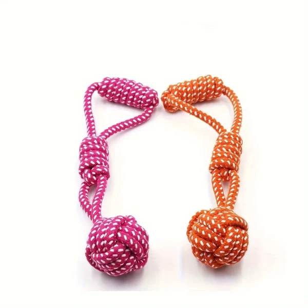 Brinquedo de Corda com Bola para Cães