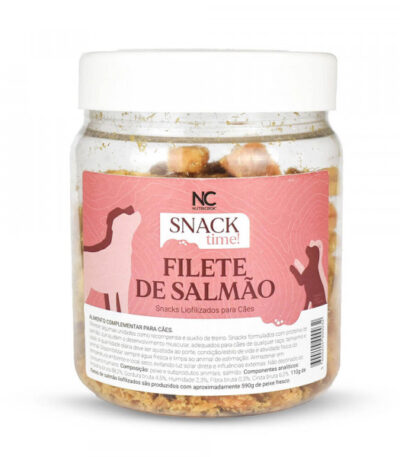 Biscoitos Liofilizados de Salmão