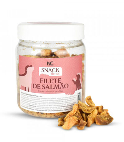 Biscoitos Liofilizados de Salmão