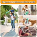 Polvo de pelúcia com som para cães brinquedo interativo antistress - Image 6