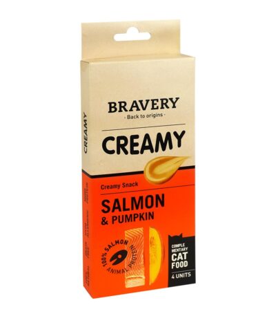 Snack Cremoso Salmão e Abóbora