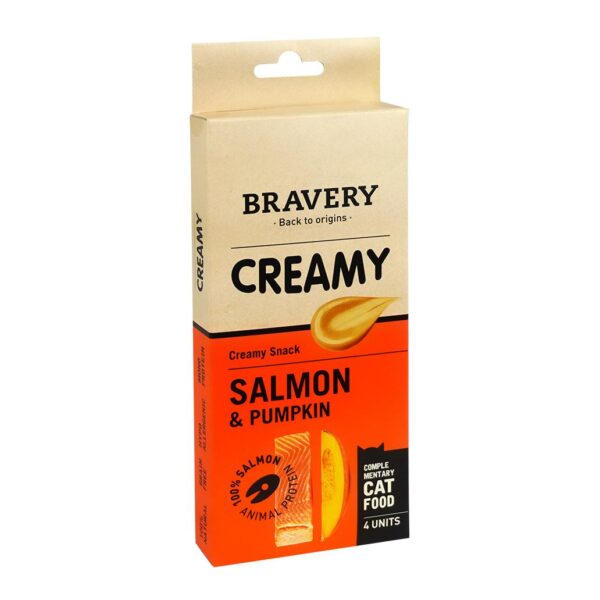 Snack Cremoso Salmão e Abóbora