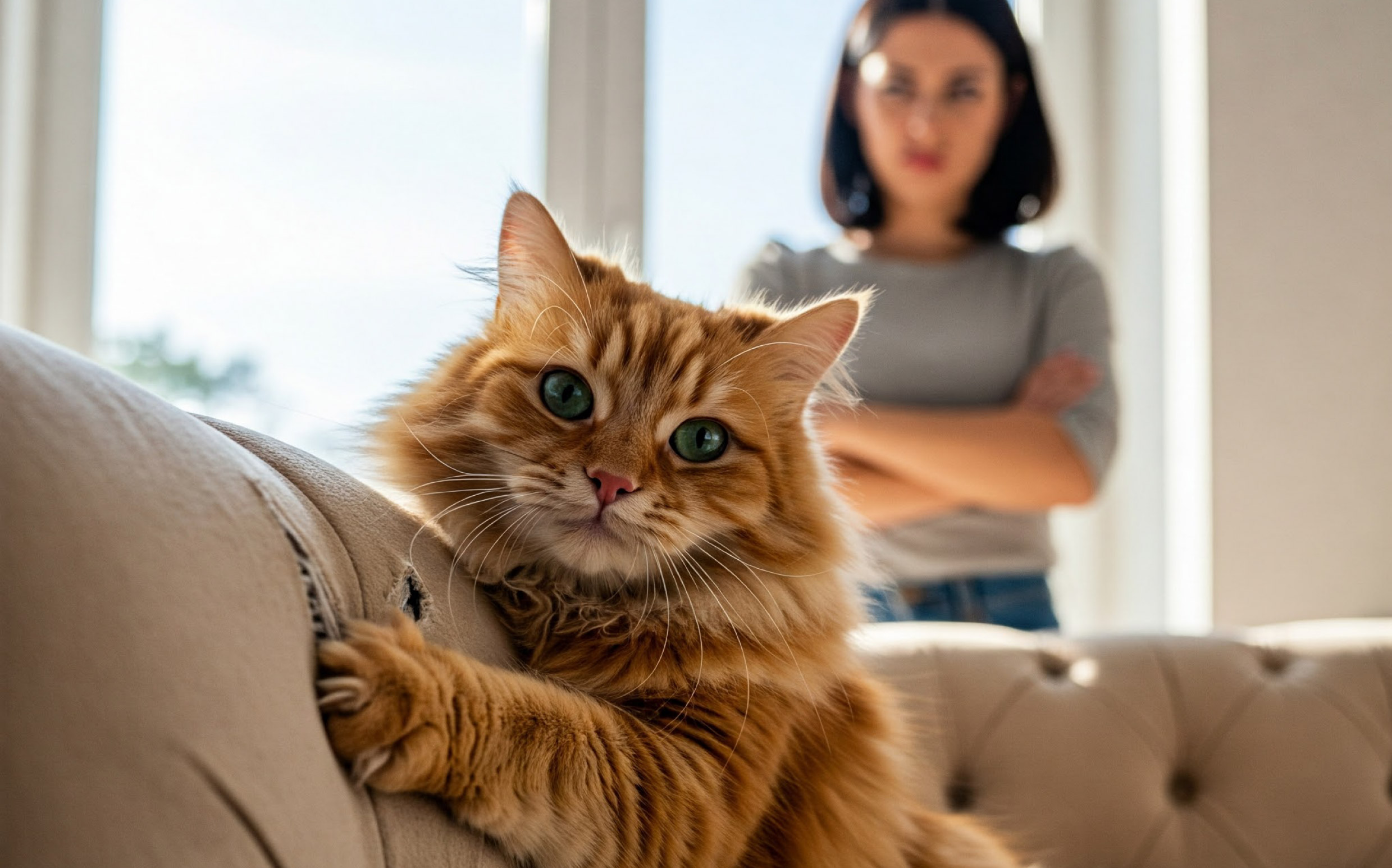 arranhões gato