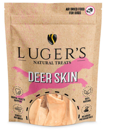 Lugers Natural Treats Pele de Veado