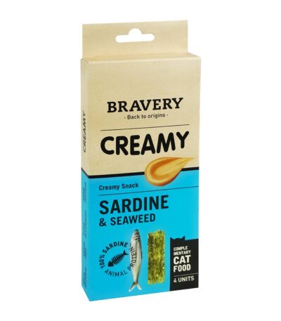 Snack cremoso sardinha