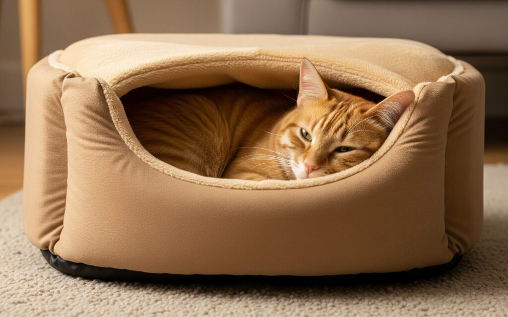 Cama perfeita para gato