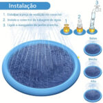 Tapete Interativo: Piscina Insulflável e Fonte Refrescante para o Verão - Image 7