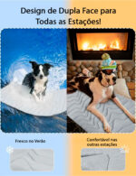 Dog Cooling Mat: Tapete de Refrigeração Revolucionário para Cães e Gatos - Conforto de Verão - Image 3
